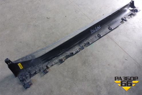 Накладка на порог наружная левая (51777319853) для BMW X6 E71 с 2008-2014г (Х6 Е71)