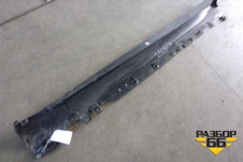 Накладка на порог наружная правая (новая) (51777319854) для BMW X6 E71 с 2008-2014г (Х6 Е71)