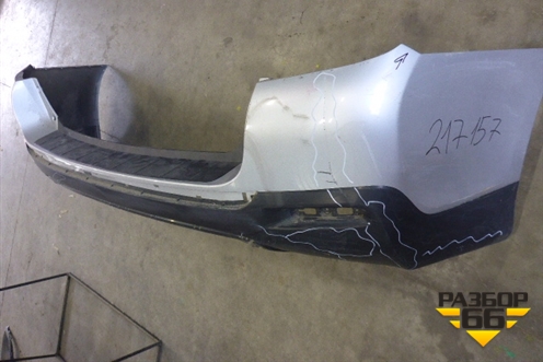 Бампер задний (5215948170) для Toyota Highlander с 2007-2013г (Хайлендер)