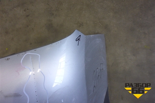 Бампер задний (5215948170) для Toyota Highlander с 2007-2013г (Хайлендер)