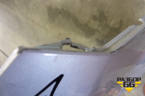 Бампер задний (5215948170) для Toyota Highlander с 2007-2013г (Хайлендер)