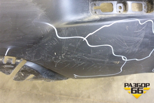 Бампер задний (5215948170) для Toyota Highlander с 2007-2013г (Хайлендер)