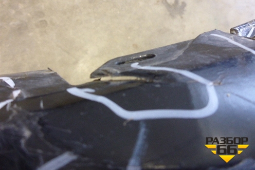 Бампер задний (до 2005г) для Honda CR-V(RD4) с 2002-2006г (ЦРВ СРВ)