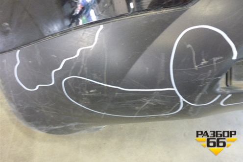 Бампер задний (под парктроник) для Infiniti Infiniti FX35/37/50 QX70 (S51) с 2008-2013г (ФХ)