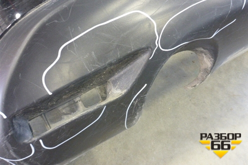 Бампер задний (под парктроник) для Infiniti Infiniti FX35/37/50 QX70 (S51) с 2008-2013г (ФХ)