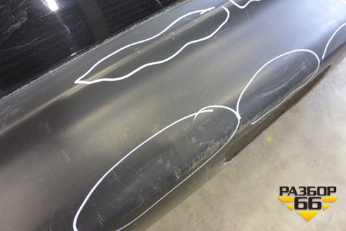 Бампер задний (под парктроник) для Infiniti Infiniti FX35/37/50 QX70 (S51) с 2008-2013г (ФХ)