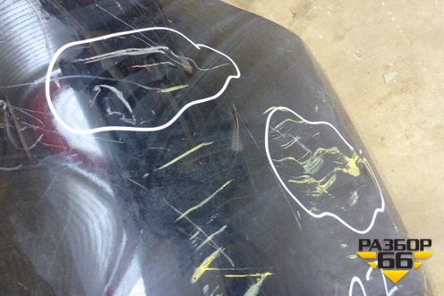 Бампер задний (под парктроник) для Infiniti Infiniti FX35/37/50 QX70 (S51) с 2008-2013г (ФХ)