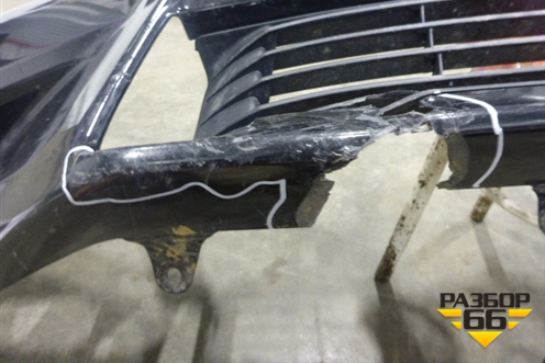 Бампер передний (под парктроник и омыватели) для Lexus GS-350 с 2012г (ГС)