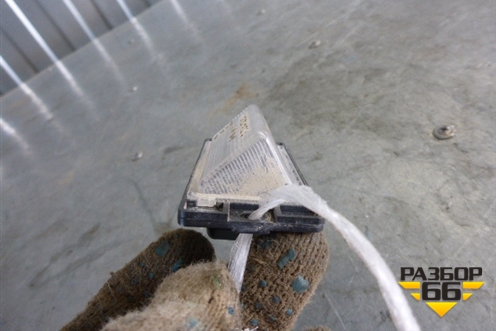 Фонарь подсветки номера для Mitsubishi Lancer-9  с 2003-2008г (Лансер)