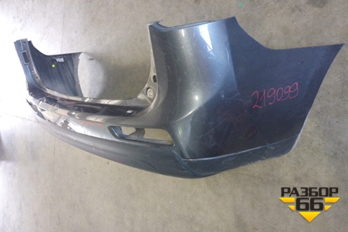 Бампер задний (до 2015г не под накладку) (5410C161ZZ) для Mitsubishi Outlander с 2012-2024г (Аутлендер)