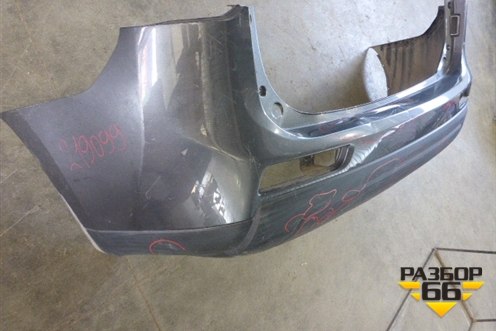 Бампер задний (до 2015г не под накладку) (5410C161ZZ) для Mitsubishi Outlander с 2012-2024г (Аутлендер)