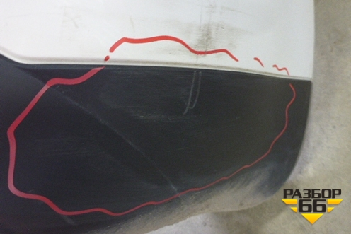 Бампер задний (под парктроник) для Infiniti Infiniti FX35/37/50 QX70 (S51) с 2008-2013г (ФХ)