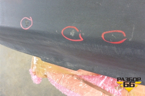 Бампер задний (до 2015г под парктроник) (5215942190) для Toyota Rav-4 с 2012-2019г