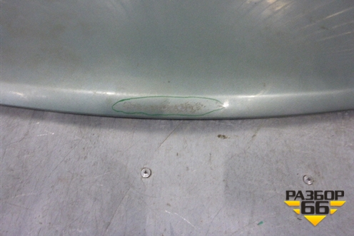 Накладка переднего бампера (верхняя) для Renault Scenic с 2003-2009г (Сценик)