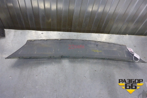 Накладка переднего бампера (верхняя) для Renault Scenic с 2003-2009г (Сценик)