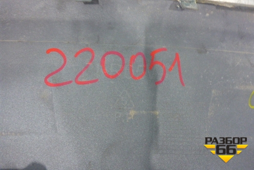 Накладка переднего бампера (верхняя) для Renault Scenic с 2003-2009г (Сценик)