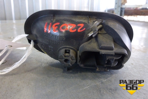 Ручка внутренняя двери передней левой (8200028487) для Renault Scenic с 2003-2009г (Сценик)
