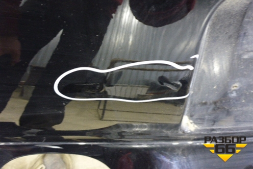 Бампер задний (после 2007г) для BMW 1-серия Е87/E81 с 2004-2011г