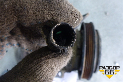 Компрессор кондиционера (1.6л) для Kia Shuma с 2001-2004г (Шума)