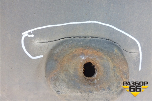 Крыло заднее правое задняя часть  (1357600) для Scania 5 R Series с 2004-2016г