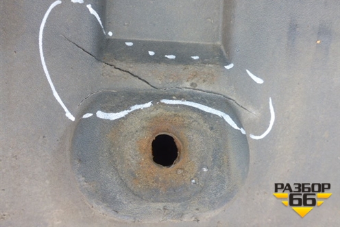 Крыло заднее правое задняя часть  (1357600) для Scania 5 R Series с 2004-2016г