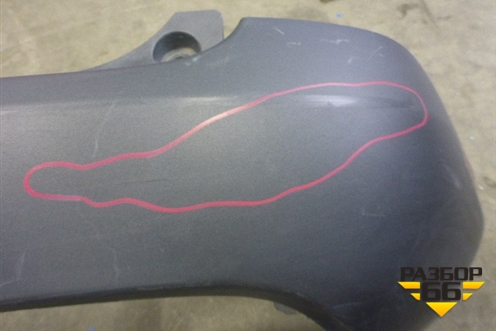 Бампер задний нижняя часть (до 2015г под парктроник) (71501T1GZZ00) для Honda CR-V(RM) с 2012г (ЦРВ СРВ) 