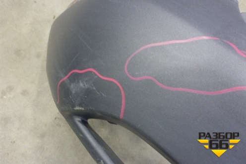 Бампер задний нижняя часть (до 2015г под парктроник) (71501T1GZZ00) для Honda CR-V(RM) с 2012г (ЦРВ СРВ) 