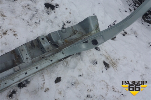 Порог со стойкой левый для Nissan Almera Classic с 2006-2013г (Альмера Классик)