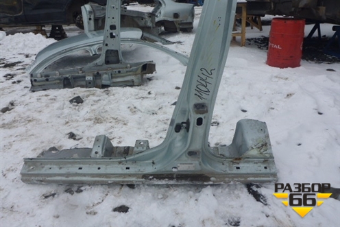 Порог со стойкой левый для Nissan Almera Classic с 2006-2013г (Альмера Классик)