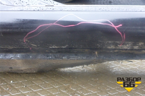 Порог со стойкой правый для Nissan Almera Classic с 2006-2013г (Альмера Классик)