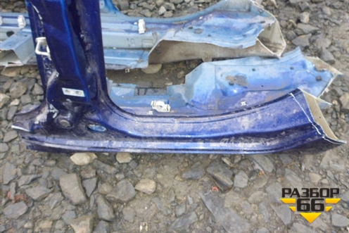 Порог со стойкой левый (5ти дверный хетчбек) для Fiat Bravo с 2006г (Браво)