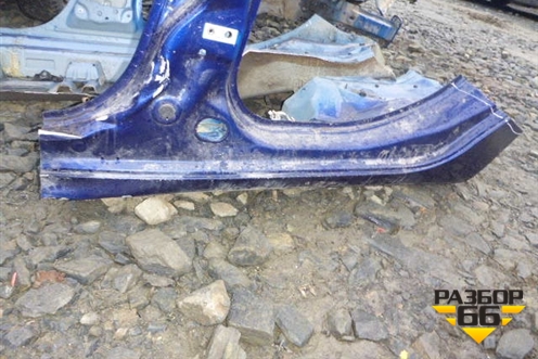 Порог со стойкой левый (5ти дверный хетчбек) для Fiat Bravo с 2006г (Браво)