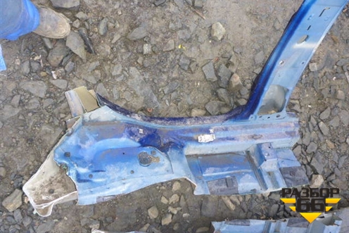 Порог со стойкой левый (5ти дверный хетчбек) для Fiat Bravo с 2006г (Браво)