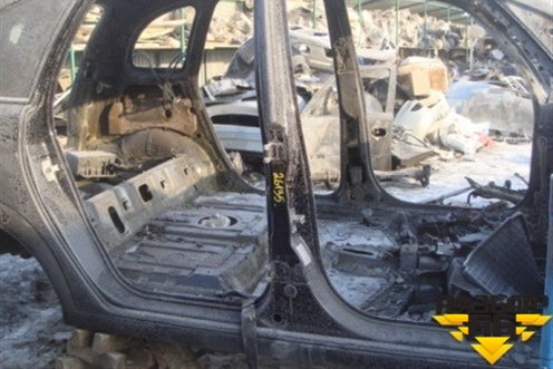 Порог со стойкой правый для Opel Meriva с 2003-2010г (Мерива)