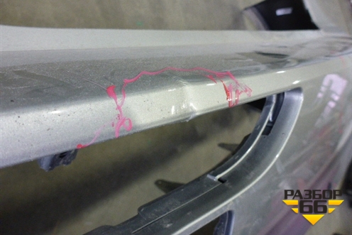 Бампер задний (под парктроник) (8R0807385C) для Audi Q5 c 2008-2017г (Ку 5)