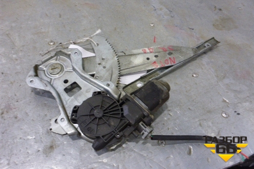 Стеклоподъёмник электрический задний правый для Nissan Note (Е11) с 2005-2013г (Нот)