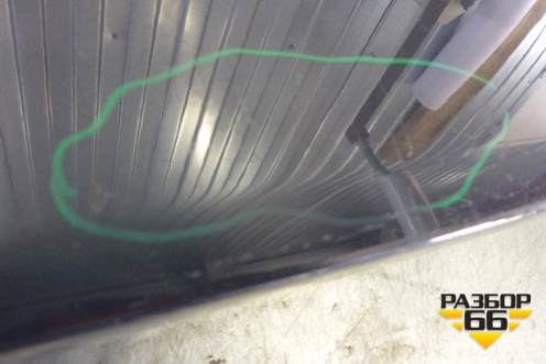 Спойлер на дверь багажника (хетчбэк) (BM51A44210B) для Ford Focus 3 с 2011г (Фокус)