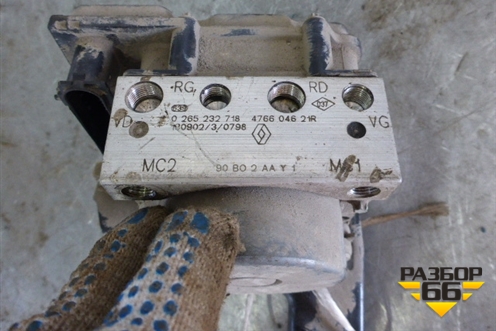 Блок ABS (476604621R) для Nissan Almera G15 с 2012г (Альмера Г15)