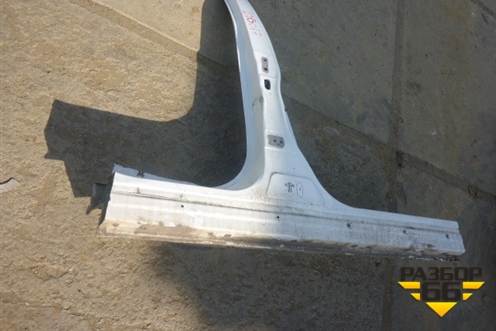 Порог со стойкой правый для Nissan Almera G15 с 2012г (Альмера Г15)