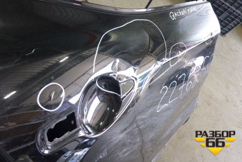 Дверь задняя правая (H21004EAMA) для Nissan Qashqai (J11E) с 2013г (Кашкай)