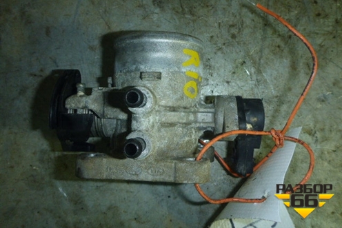 Заслонка дроссельная механическая (1.4л) для Kia Rio с 2005-2011г (Рио 2)