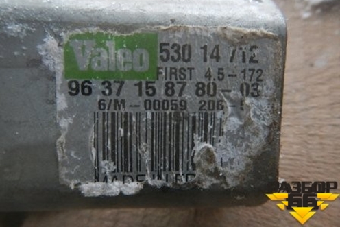 Моторчик стеклоочистителя задний для Peugeot 1007 с 2005г