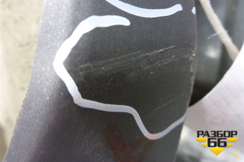 Брызговик задний правый (5820T1GG0) для Honda CR-V(RM) с 2012г (ЦРВ СРВ) 