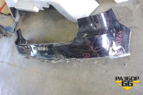 Бампер задний (5NU807421) для Volkswagen Tiguan с 2011-2016г (Тигуан)