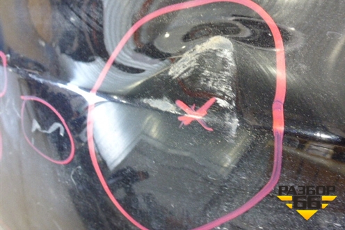 Бампер задний (5NU807421) для Volkswagen Tiguan с 2011-2016г (Тигуан)