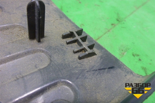 Накладка порога внутренняя переднего правого для Ford Explorer с 2001-2011г (Эксплорер 3-4)