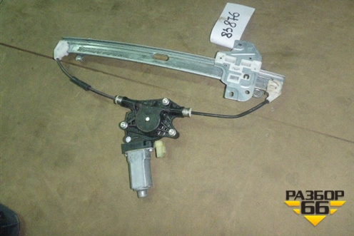 Стеклоподъёмник электрический задний левый для Kia Rio с 2005-2011г (Рио 2)