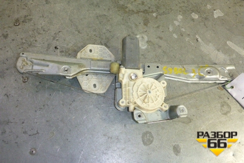 Стеклоподъёмник электрический задний левый для Renault Symbol с 2008г (Симбол)