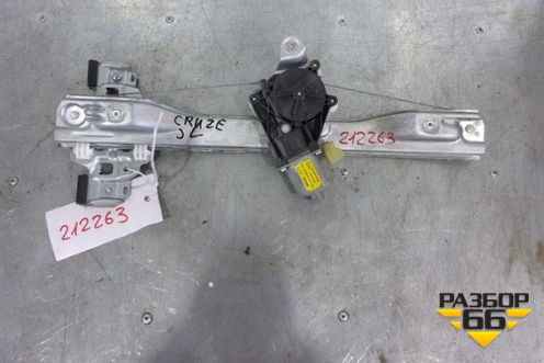 Стеклоподъёмник электрический задний левый для Chevrolet Cruze c 2009-2015г (Круз)
