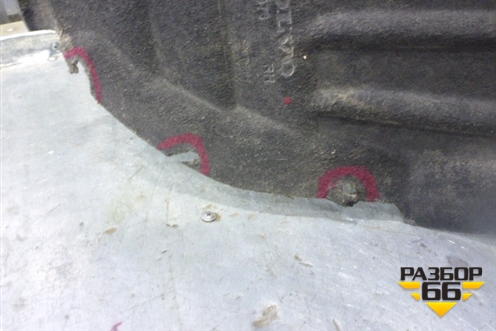 Локер задний правый (31265976) для Volvo V40 Cross Country с 2012г (М40 Кросс Кантри)